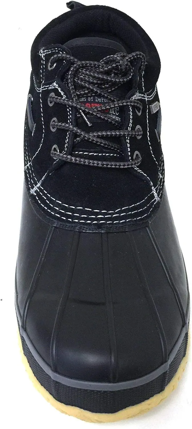 Climate X Mens YSC1 Winter Snow Boots Water Resistance Snow and Hiking, Black Brown