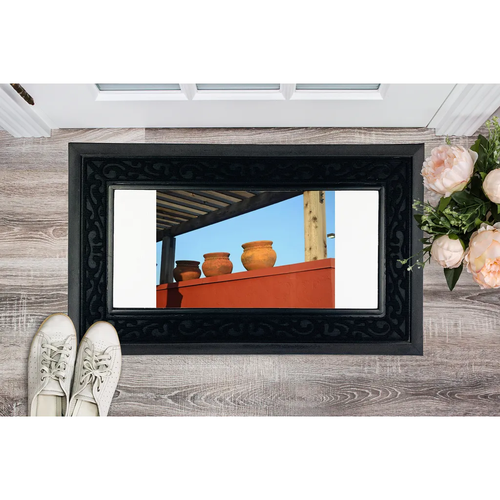 DecorativeVases Sublimation Heavy Duty Door Mat