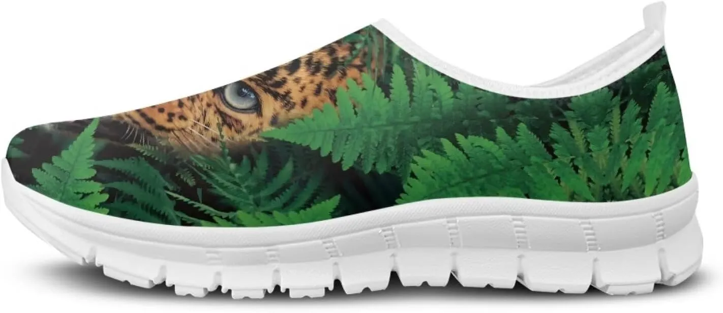 GOSTONG Men's Low-Cut Slip on Casual Loafers Lightweight Non Slip Sports Running Walking Sneakers for Outdoor Rugby Tennis Baseball Golf White 5-14