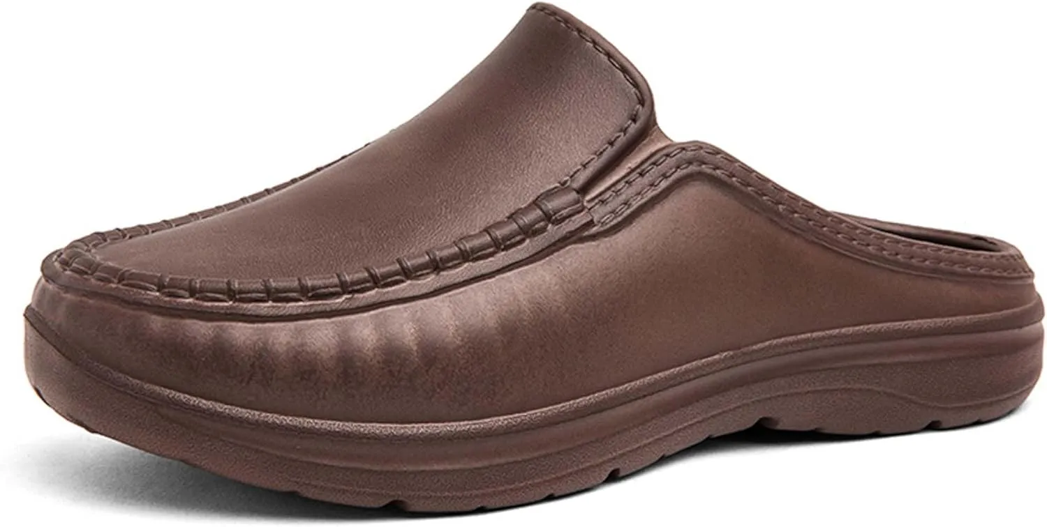 Men's Lightweight Chef Shoes Slip Resistant Food Service Shoes,Lightweight Breathable Restaurant or Kitchen Work Shoes for Kitchen,Restaurant,Driving Walking Shoes