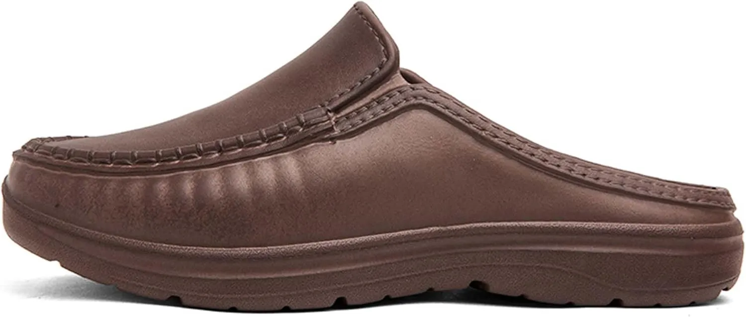 Men's Lightweight Chef Shoes Slip Resistant Food Service Shoes,Lightweight Breathable Restaurant or Kitchen Work Shoes for Kitchen,Restaurant,Driving Walking Shoes