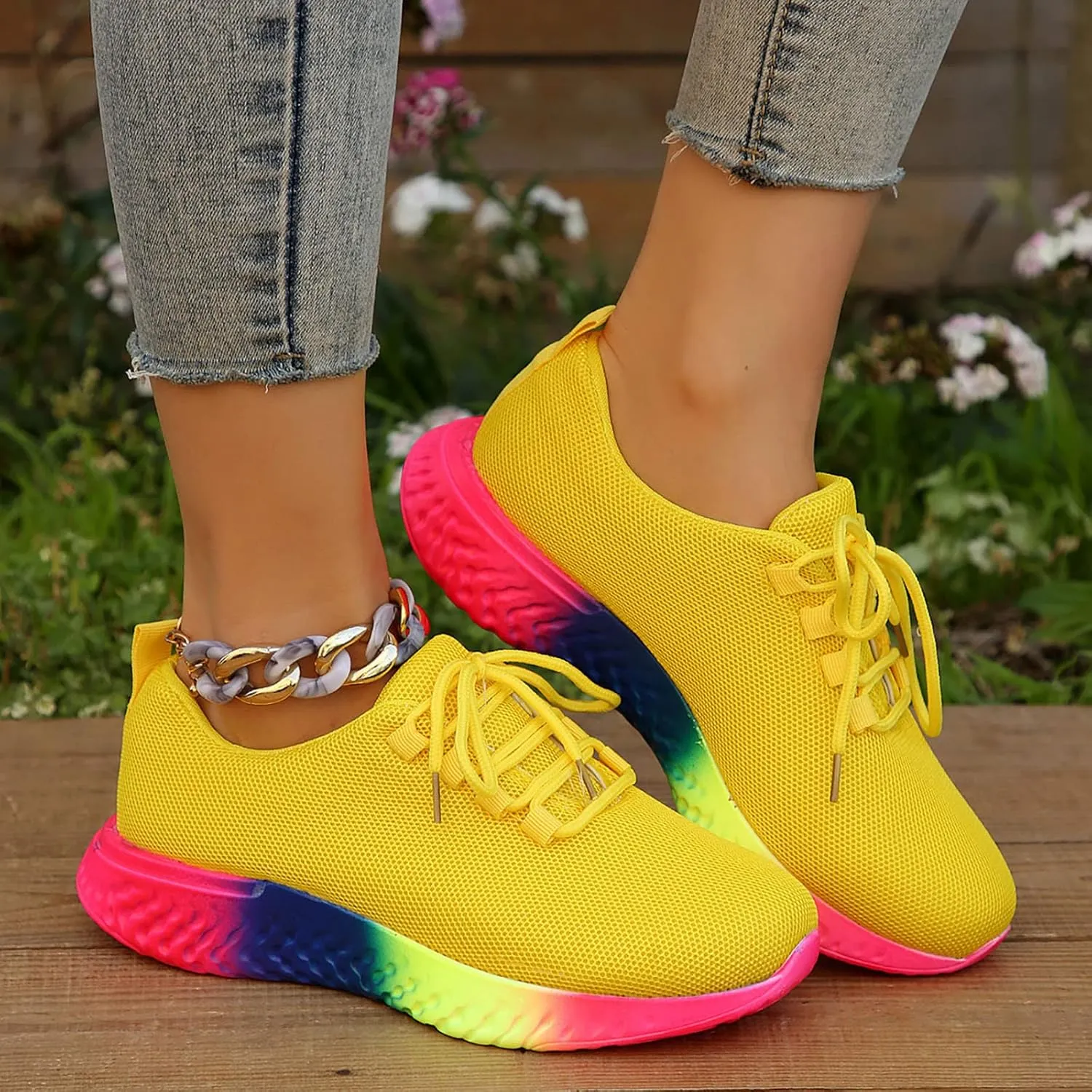 SBGMoSJ Black Sneakers Women Trendy Comfortable Walking Shoes Women Slip On Walking Shoes for Women Slip Ons Womens Black Slip On Sneakers Size 8.5 Tenis OrtopDicos para Mujer Antideslizantes