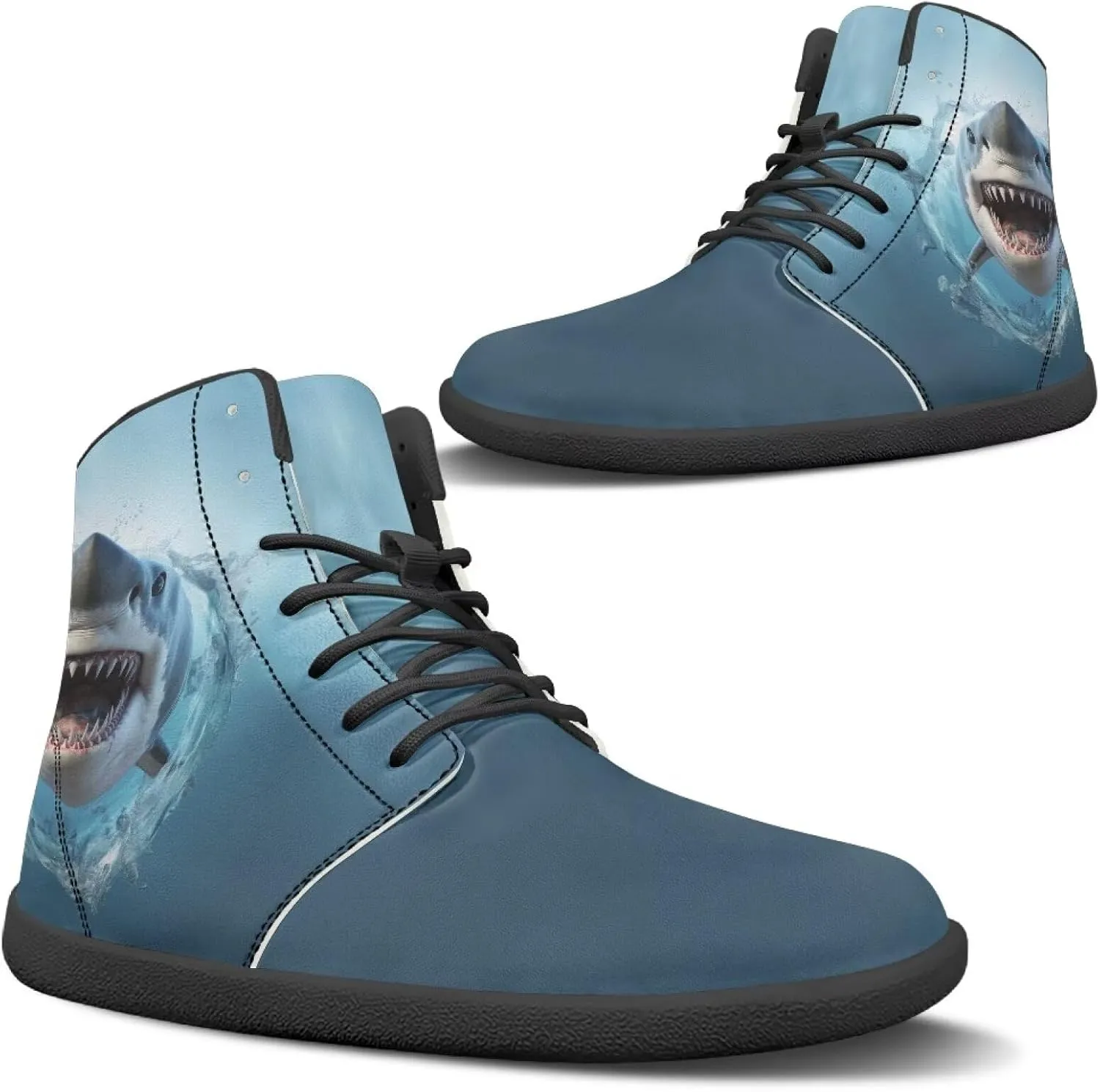 Unisex Adults High Top Barefoot Hiking Boots for Women Men
