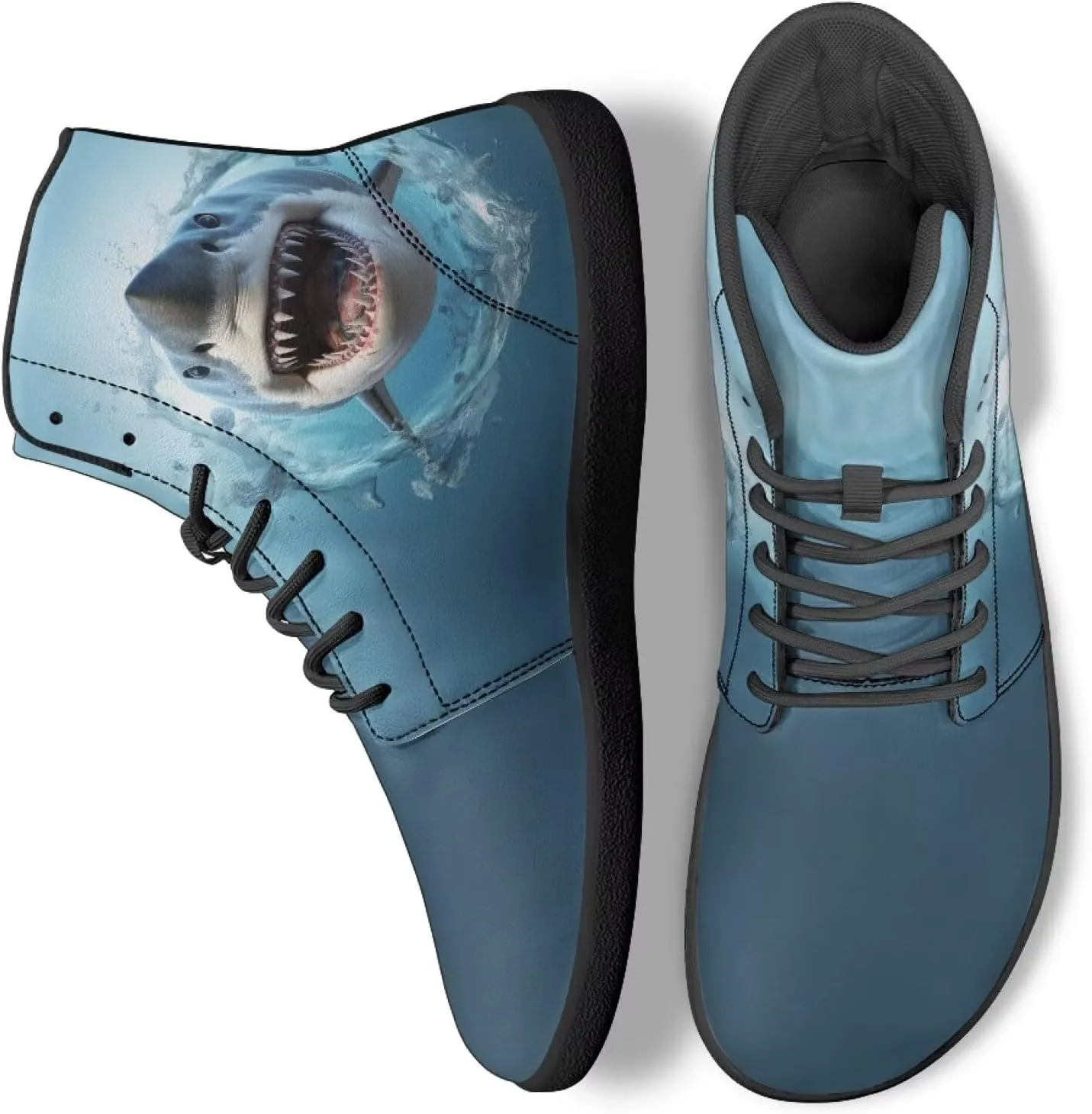 Unisex Adults High Top Barefoot Hiking Boots for Women Men